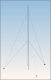 Abgespannter Gittermast (M500, 20m)